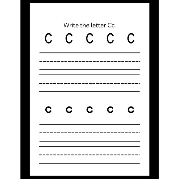 Alphabet Safari Preschool Workbook |ABC Letter Tracing | Early Learning Ages 3–5 - Picture 4 of 5